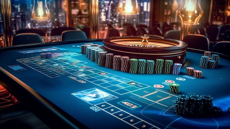 Layar roulette live dengan roda berputar dan opsi taruhan tersedia di navtoto Pretty Gaming